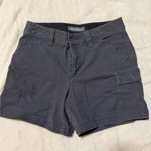Eddie Bauer Charcoal Cargo Shorts
